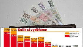 Pojem průměrná mzda přivádí Čechy k zuřivosti