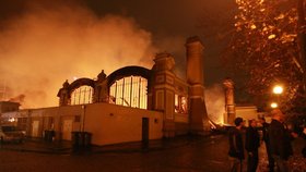 Požár Průmyslového paláce.