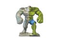 Rozpolcený Hulk - bez barev a s nimi