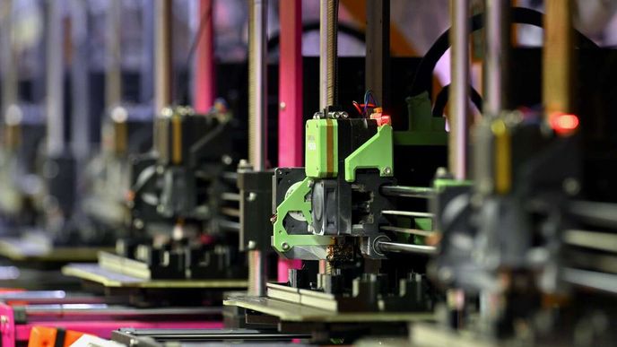 3D tisk Průša. 3D tisk Průša.