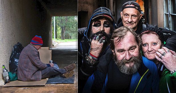 Drogy, prodejný sex, úspěch zničený alkoholem: Čtveřice bezdomovců prozradí, jak přežít na pražské ulici!
