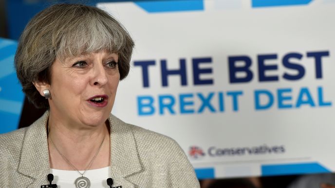 Theresa Mayová, Brexit