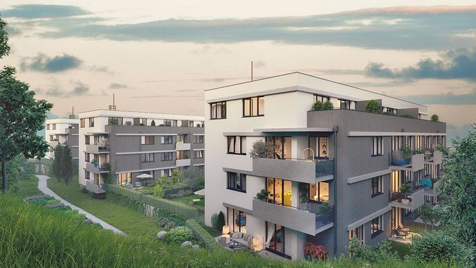 Developer Skanska Reality v Libčicích nad Vltavou představil projekt Park Cihelka.