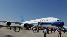 První „čínský“ Airbus A380 společnosti China Southern Airlines