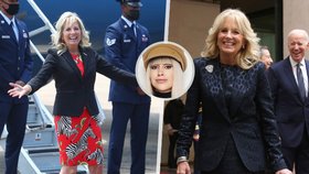 První dám USA Jill Biden má osobitý styl.