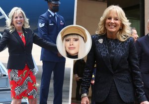 První dám USA Jill Biden má osobitý styl.