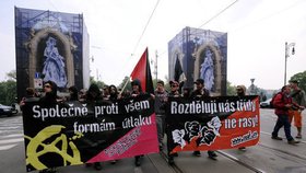 Anarchisti se sešli na Střeleckém ostrově