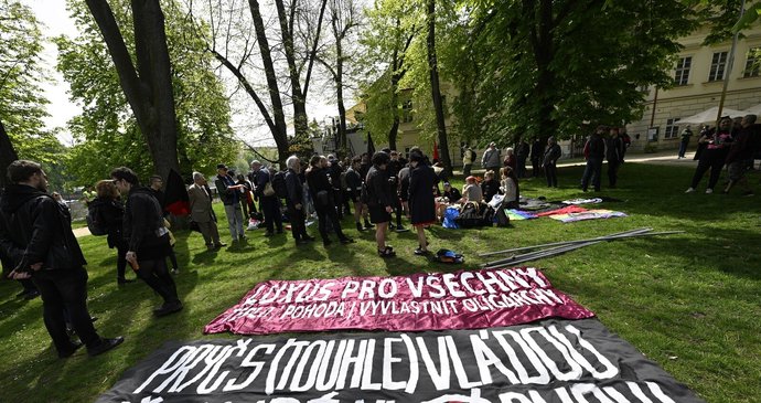 První máj v Praze: Anarchistický piknik na Střeleckém ostrově (1.5.2023)