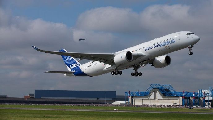 První start Airbusu A350