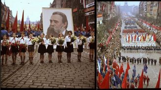 Praha pod nadvládou komunismu: Jak vypadaly prvomájové průvody v 50. letech?
