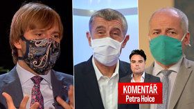 Petr Holec komentuje nové místo pro Romana Prymulu: Drž pusu, budeš populárnější. Válku mezi Vojtěchem a Prymulou vyhrává Babiš 