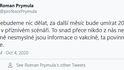 Roman Prymula ostře reagoval na petici lékařů, kteří požadují, aby nebyla zaváděna další restriktivní opatření