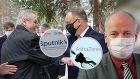 Roman Prymula by očkoval ruskou vakcínou Sputnik jen s českou akreditací. Zeman bez roušky v Polsku ho udivil