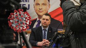 Nastupující polský ministr má covid-19, kolegové jsou v karanténě