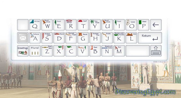 Vyzkoušej si to: Staroegyptský psací stroj