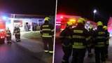 Obcí Psáry otřásl výbuch: Dva muži ve večerce utrpěli zranění