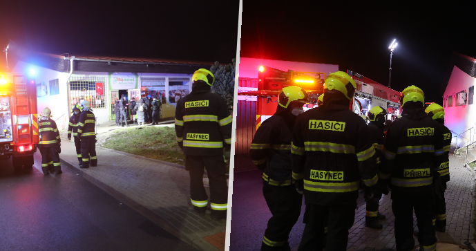 V úterý večer došlo v Psárech k výbuchu v tamním obchodě se smíšeným zbožím. Při explozi utrpěli zranění dva muži.
