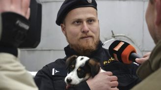 Čeští policisté zachránili štěňátka a nafotili s nimi boží snímky. Může být něco víc sexy?  