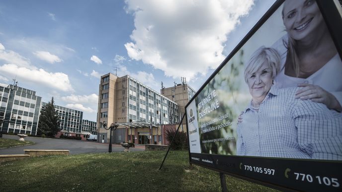 Budovy Pražské správy nemovitosti v Praze-Jinonicích. Bývalý dům pro seniory se změní hlavně na bydlení pro mladé.