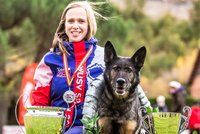 Krůček od zlata: Policejní psovodka Barbora je se svou fenkou Dulou vicemistryní světa
