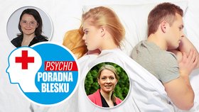Psychoterapeutky radí v projektu Blesku Psychoporadna. Tématem je tentokrát nevěra a sex.