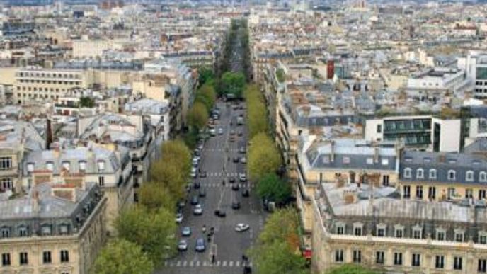 Ptačí perspektiva. Nejúžasnější pohledy na Paříž jsou z výšky,například z Vítězného oblouku či z Montparnasské věže