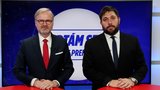 Premiér Fiala ve studiu Blesku: Na potravinách lidé ušetří! …s vínem to jinak nešlo