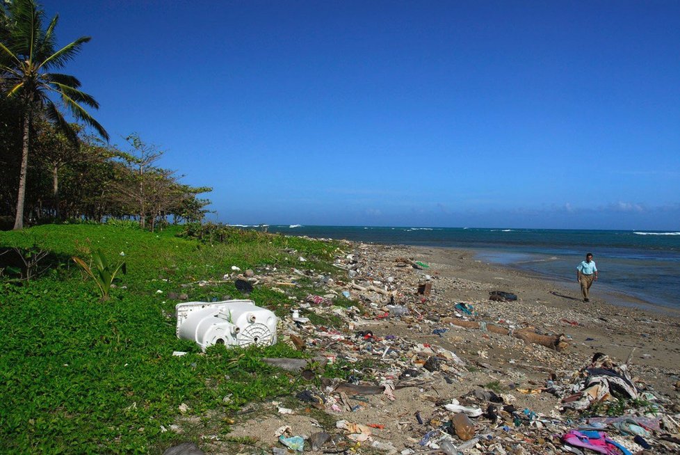 Pláž v dominikánské Puerto Plata