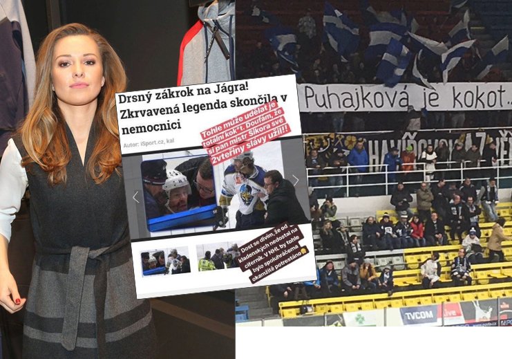 Inna Puhajková a msta havířovských fanoušků