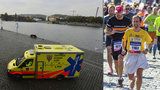 Pražský půlmaraton: Na trati zkolabovalo několik běžců, Keňanka pokořila rekord