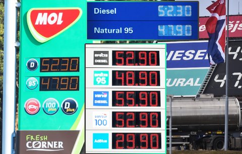 Potvrzeno: Benzin a nafta na léto trochu zlevní. Senát odsouhlasil nižší spotřební daň