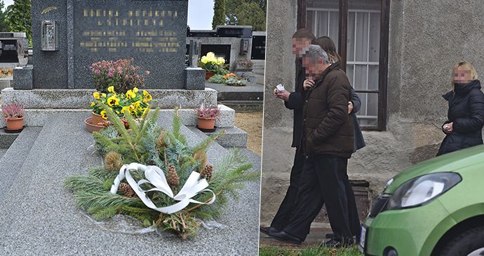 Pohřeb zavražděné Jany Š. (†58) byl přísně střežen.