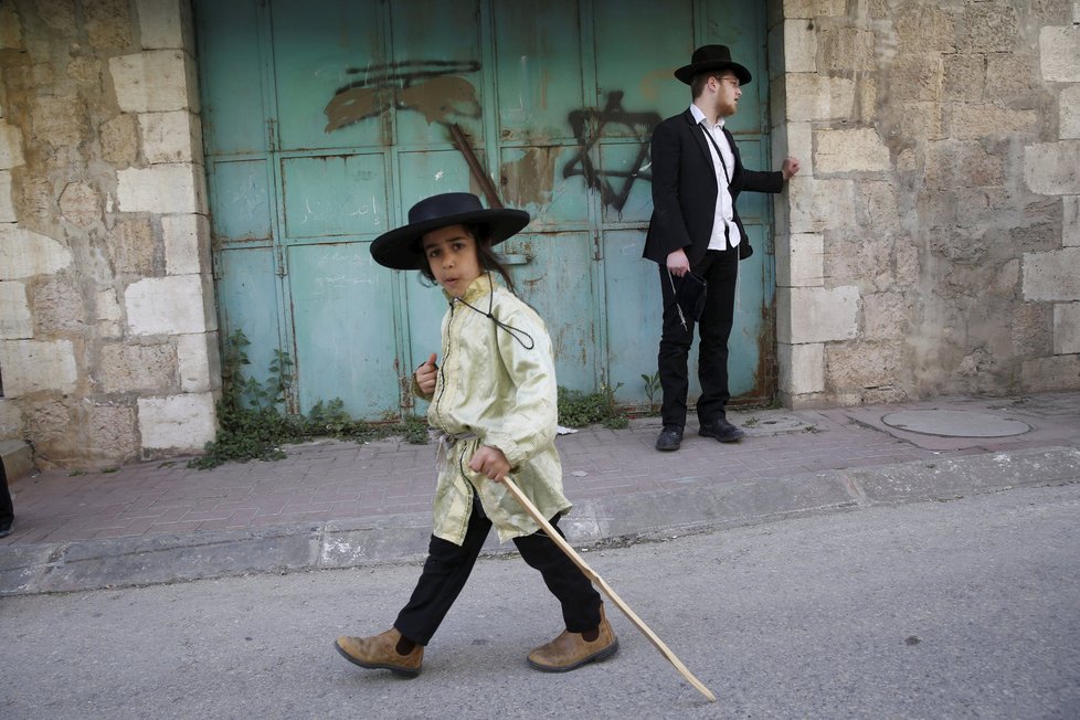 Oslavy nejveselejšího židovského svátku Purim