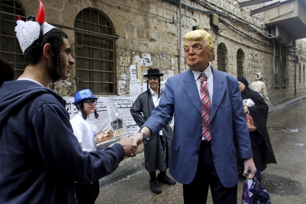 Oslavy nejveselejšího židovského svátku Purim