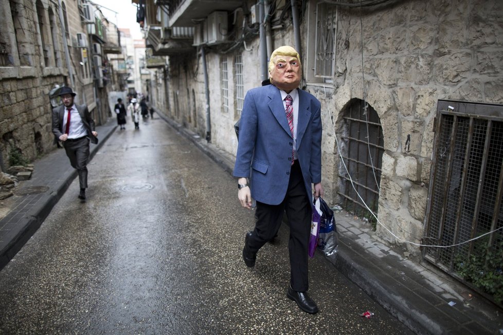 Oslavy nejveselejšího židovského svátku Purim