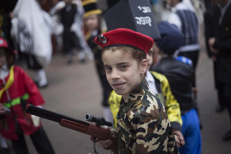 Oslavy nejveselejšího židovského svátku Purim