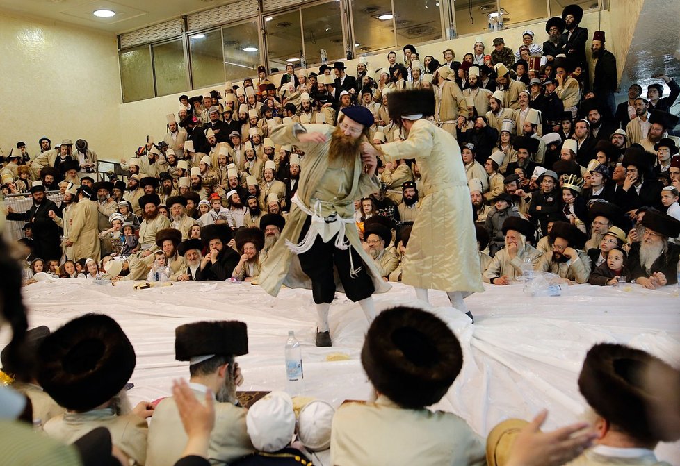 Oslavy nejveselejšího židovského svátku Purim