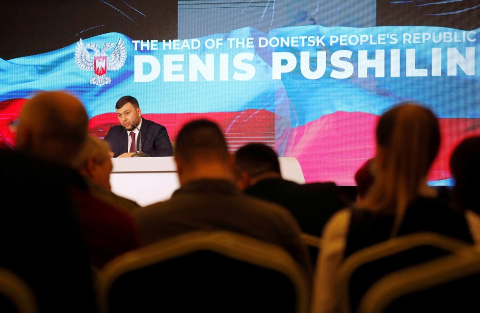 Šéf samozvané Doněcké lidové republiky, Denis Pušilin.