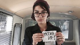 Členka Pussy Riot Naděžda Tolokonnikovová