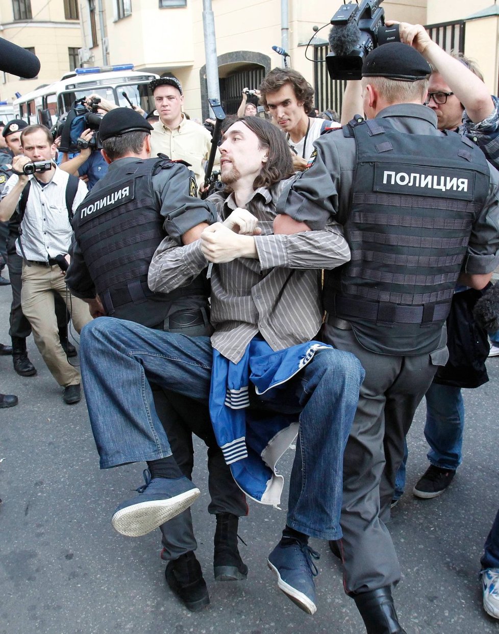 V Rusku jsou demonstrace za propuštění skupiny nejostřejší