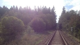 Železnice u Pusté Kamenice