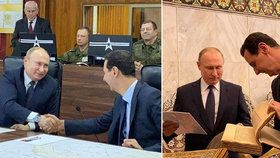 Putin je v Damašku a podal si ruku s Asadem. Čeká ho i návštěva Erdogana.