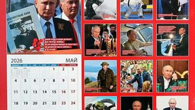 Putinův výstřední kalendář