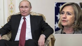 Clintonová se opřela do Putina