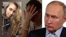 Údajná Putinova dcera (17) si užívá, že je středem pozornosti.