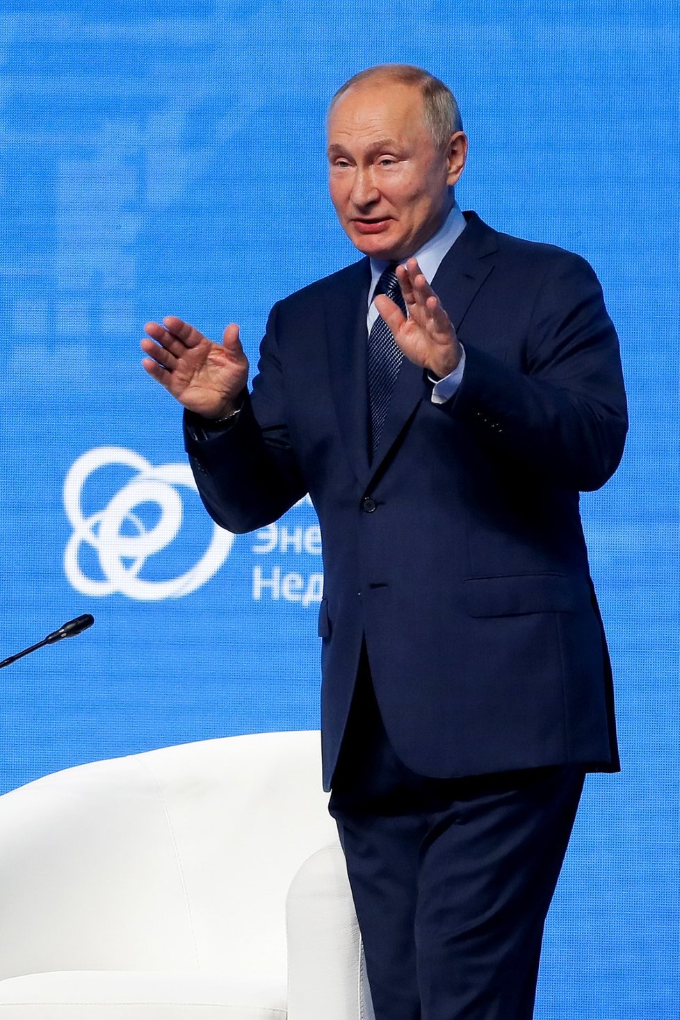 Vladimir Putin probíral energetiku s americkou novinářkou.