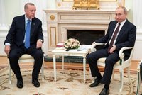 ONLINE: Erdogan vybídl Putina k příměří. A útoků v Rusku bude přibývat, předvídá šéf rozvědky