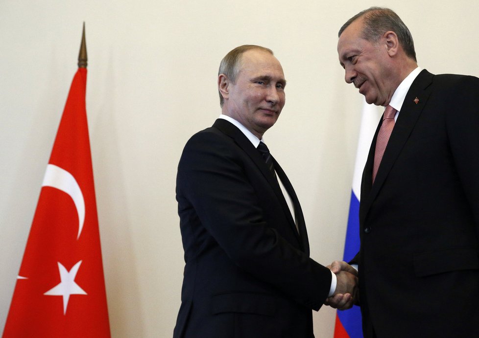 Putin se sešel s Erdoganem.