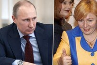 Putin pukne vzteky: Exmanželka se oblékla do ukrajinské vlajky