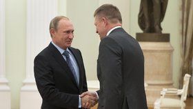Slovenský premiér Robert Fico jednal v Moskvě s prezidentem Putinem